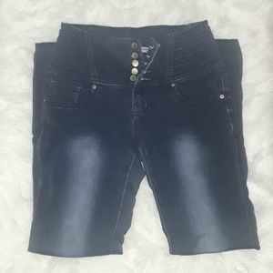 Rue21 Navy blue high waisted jeans